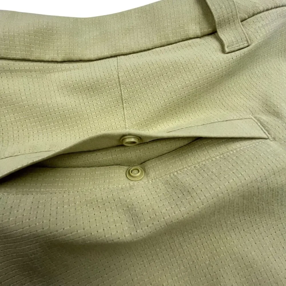 lululemon athletica Men’s Flat Front Shorts — Olive Green